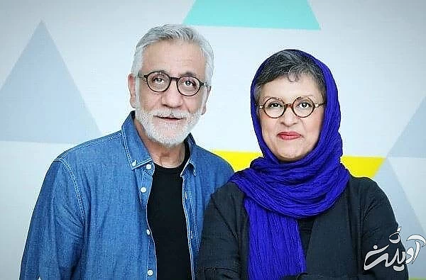 رویا تیموریان و همسرش